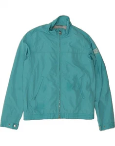 MURPHY & NYE Mens Sailmakers Bomber Jacket UK 42 XL Turquoise Polyester DB13 - Picture 1 of 3
