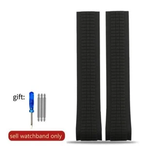 21mm Aquanaut Curved Rubber Grenade for Patek Philippe 5167 Strap Watchband Tool - Picture 1 of 16