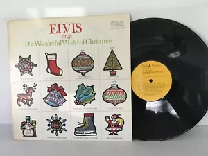Elvis Presley - Elvis Sings The Wonderful World Of Christmas - RCA 1971 12" LP - Picture 1 of 2