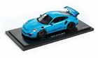 Spark 2016 Porsche GT3 RS 991 Riviera Blue Dealer Limited Ed of 911 1/18 Scale