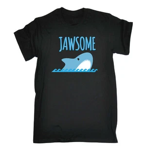 Jawsome - Mens Funny Novelty Gift Gifts Tee Top Shirts T Shirt T-Shirt Tshirts - Picture 1 of 10