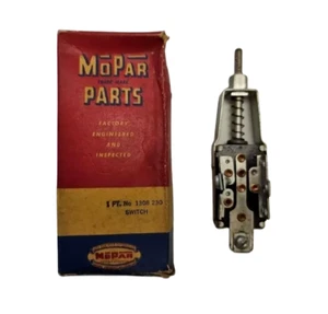 1940-1948 Plymouth Chrysler DeSoto Dodge Heater Blower Switch 1308230 NOS - Picture 1 of 4
