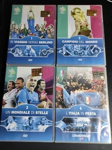 4 DVD    ITALIA CAMPIONE DEL MONDO 2006 - Picture 1 of 2