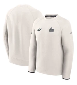 Philadelphia Eagles Super Bowl 59 LIX Opening Night Fleece Sweatshirt SMALL (S) - Picture 1 of 4
