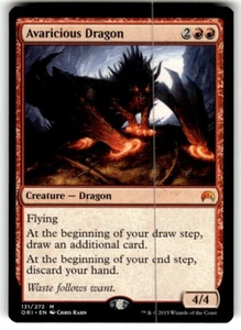 Avaricious Dragon Magic Origins Regular MTG NM - Picture 1 of 2