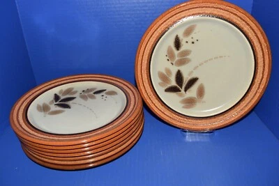 "8 platos de cena vintage con interfaz de origen franciscano Inglaterra horno/mesa 10,5"""  Foto 1 de 4