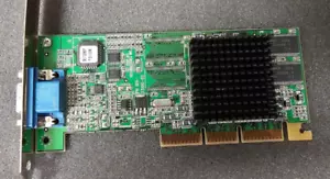 ATI Rage 128 ULTRA SVGA 16MB AGP Graphics Card 1027311402 109-73100-02 - Picture 1 of 5