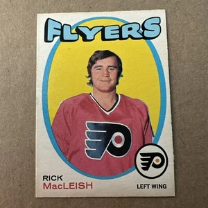 1971-72 O-Pee-Chee RICK MacLEISH Philadelphia Flyers Rookie OPC Hockey Card #207 - Picture 1 of 10