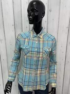 Timberland Women Size XS Cotton and Linen Shirt Long Sleeve Chemise - Picture 1 of 12