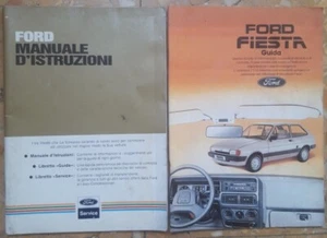FORD FIESTA - 2 Libretti GUIDA e MANUALE D'ISTRUZIONE - ITALIANO 9/1983 - Foto 1 di 4