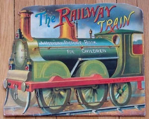 THE RAILWAY TRAIN Alf Johnson antique reproduction B Shackman & Co 1992 L1 - Imagen 1 de 1