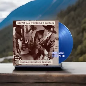 Stevie Ray Vaughan - Solos Sessions & Encores Blue 2x Vinyl Ltd Ed Numbered NEW - Picture 1 of 5