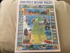 Vintage 1999 White Mountain Company New Hampshire 1000 Piece Puzzle SEALED! - Picture 1 of 3