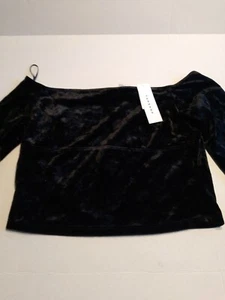 Topshop crop top, long sleeve, sz 8 - Picture 1 of 6