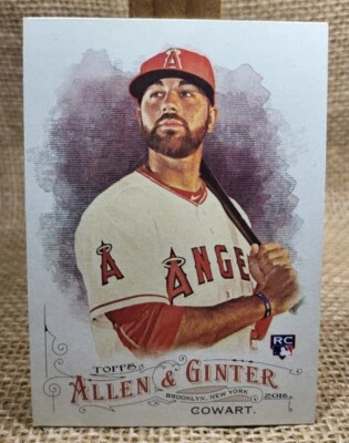 2016 Allen Ginter Kaleb Coward RC Baseball Card #231 Angels A8 - Image 1 of 2