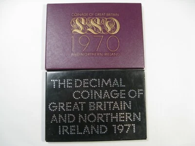 2 Proof Sets: 1970 & 1971 GB & NI.  #21 - Image 1 of 4