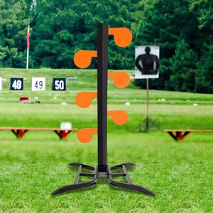 Q195 & NP550 Steel Powder Coated 6" x 3/8" Shooting Target Dueling Tree Target - Picture 1 of 22