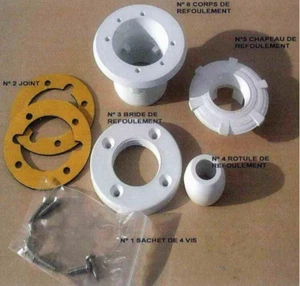 BUSE DE REFOULEMENT KRIPSOL BETON / LINER 2"EXT A COLLER Ø50 INT - Picture 1 of 1