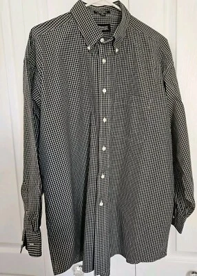 Camisa Berkley Jensen Para Hombre Abotonada Multicolor Talla 17 Manga 32-33 100% Algodón Foto 1 de 4