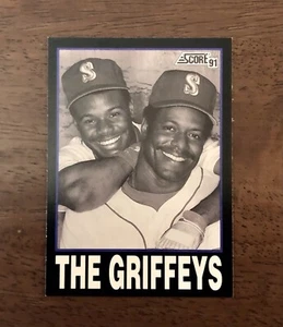 1991 Score The Griffey’s Baseball Card #841 - Picture 1 of 2