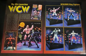 1999 WCW Toy Biz Wrestling Figures Goldberg ~ 6x Page Magazine Article/Pictorial - Picture 1 of 3