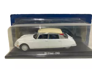 Modellino auto TAXI CITROEN ID 19 1968 1/43 mod 75 ATLAS - Foto 1 di 5
