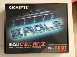 GIGABYTE B850 EAGLE WIFI6E AMD AM5 LGA 1718 Motherboard, ATX, DDR5, 2x M.2 - Picture 1 of 5