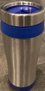 NUEVO 16 OZ. Tumblr de acero inoxidable y azul - ENVÍO GRATUITO - Imagen 1 de 3
