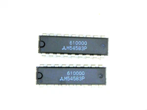 M54583P "Original" Mitsubishi 18P DIP IC 2 pcs - Picture 1 of 1