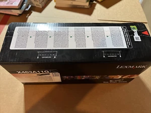 X463A11G Original OEM Lexmark X463 Toner, Black Genuine Sealed - Picture 1 of 1