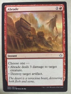 Tarjeta Magic The Gathering Magic The Gathering "Abrade" Hora de Devastación 83/199 ¡ENVÍO GRATUITO! - Imagen 1 de 2