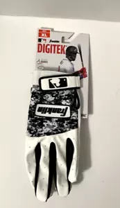 Franklin Digitek Batting Gloves Black/White MLB Men's XL - Picture 1 of 4