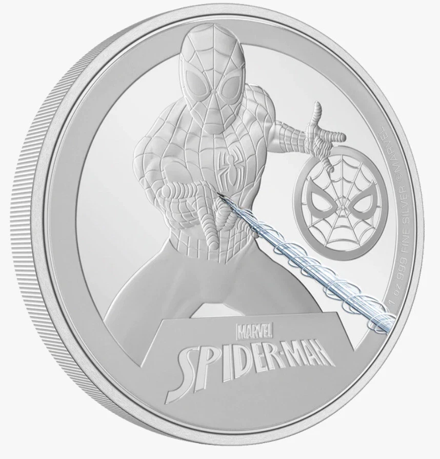 Spiderman Silver Coin In Silver Bullion Coins for sale | eBay
