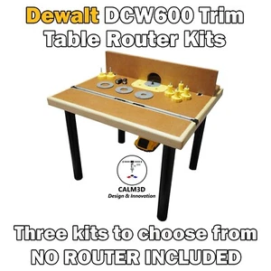 Dewalt DCW600 Trim Router Table Kits - Picture 1 of 14