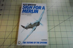 SIGH FOR A MERLIN BY ALEX HENSHAW 1986 ARROW UK WW2 RAF HISTORY - Picture 1 of 3