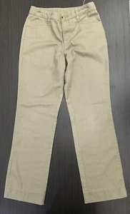 Sunshine Pant School Uniform Khaki Girls Size 10 Plain Front - Picture 1 of 19