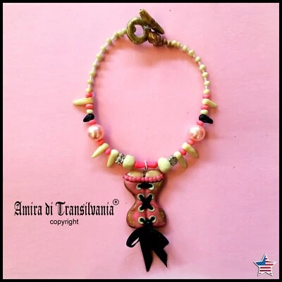 joyería mujer moda collar lujo colgante cuentas raro barbie accesorios perla Foto 1 de 4