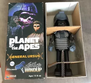 Medicom PLANET OF THE APES GENERAL URSUS Japan wind-up space robot tin toy - Picture 1 of 13