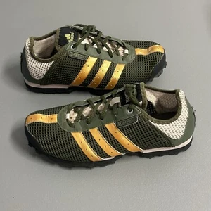 Adidas Daroga Women's Shoes, Green Mesh ,Size 8 Mountian Grip Soles Hiking Rare - Picture 1 of 9