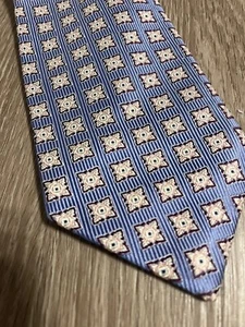 Grant Thomas Sky Blue 100% Silk Men’s Neck Tie Men’s Neck Tie 58 1/4” x 3 3/4” - Picture 1 of 4