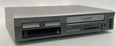 Hitachi DV-PF2U HI-FI DVD/VCR Combo W/ MP3 Playback - No Remote - Image 1 of 4