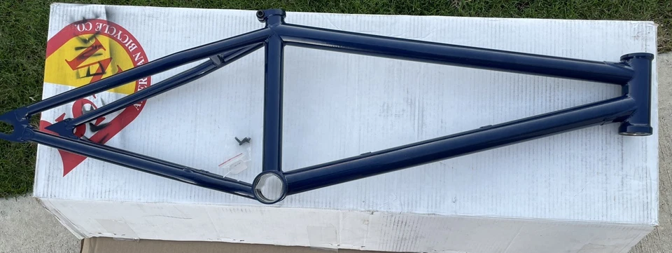 S&M 21.5 MOD BLUE GROOVE FRAME BMX BIKE 21.5" NATE HALAHAN - Image 1 of 1