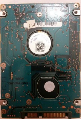 FUJITSU MHZ2160BH 250GB SATA LAPTOP NOTEBOOK PCB BOARD ONLY (CA07018-B68400AP) - Image 1 of 3