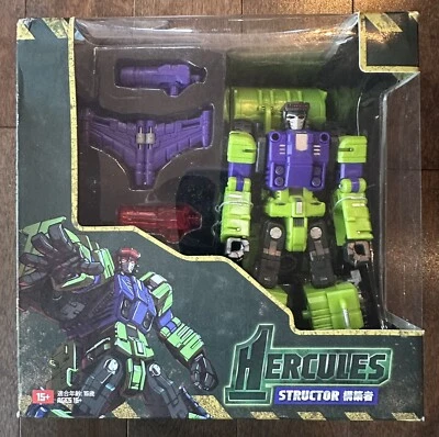 Transformer TFC Toy Hercules Combiner Member STRUCTOR Devastator War Masterpiece - Image 1 of 3