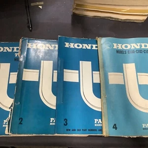Original Honda Model C parts list Set C50 C65 C70 C70M C100 C102 C105 CD105 - Bild 1 von 16