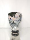10" Wazon ceramiczny GHOST ORCHIDS by DON DRUMM STUDIOS 1996 Vintage Centralny element