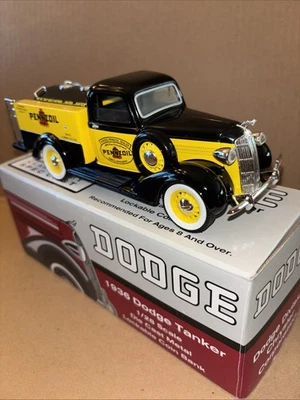 Camión cisterna Dodge Pennzoil Liberty Classics 1936 1:28 Speccast diecast bank bb Foto 1 de 4