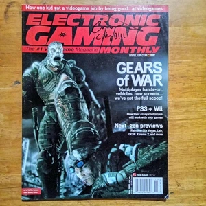 Cliff Bleszinski Signed Magazine Electronic Gaming Monthly Nov 2006 Gears Of War - Picture 1 of 8
