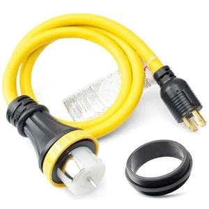 5 Fuß L14-30P auf 50 A SS2-50R Netzkabel Adapter 120 V/240 30 A 4-poliger Stecker auf 4... - Bild 1 von 7
