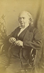 Frankreich Paris Arzt Napoleon Eugene Vigla altes Foto CDV Berthier 1870 - Bild 1 von 3